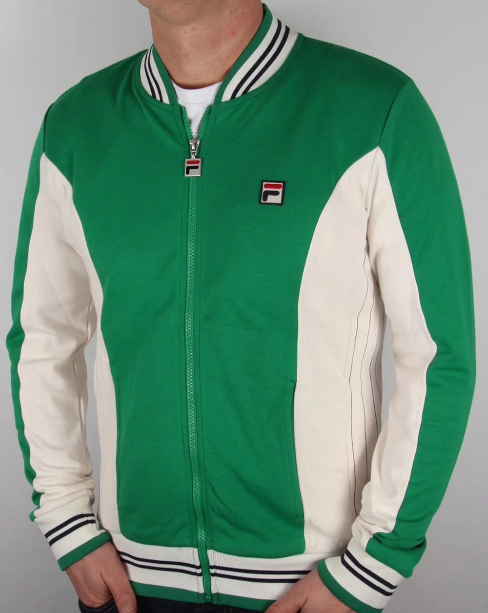 Fila Vintage Mk1 Settanta Track Top Kelly Green