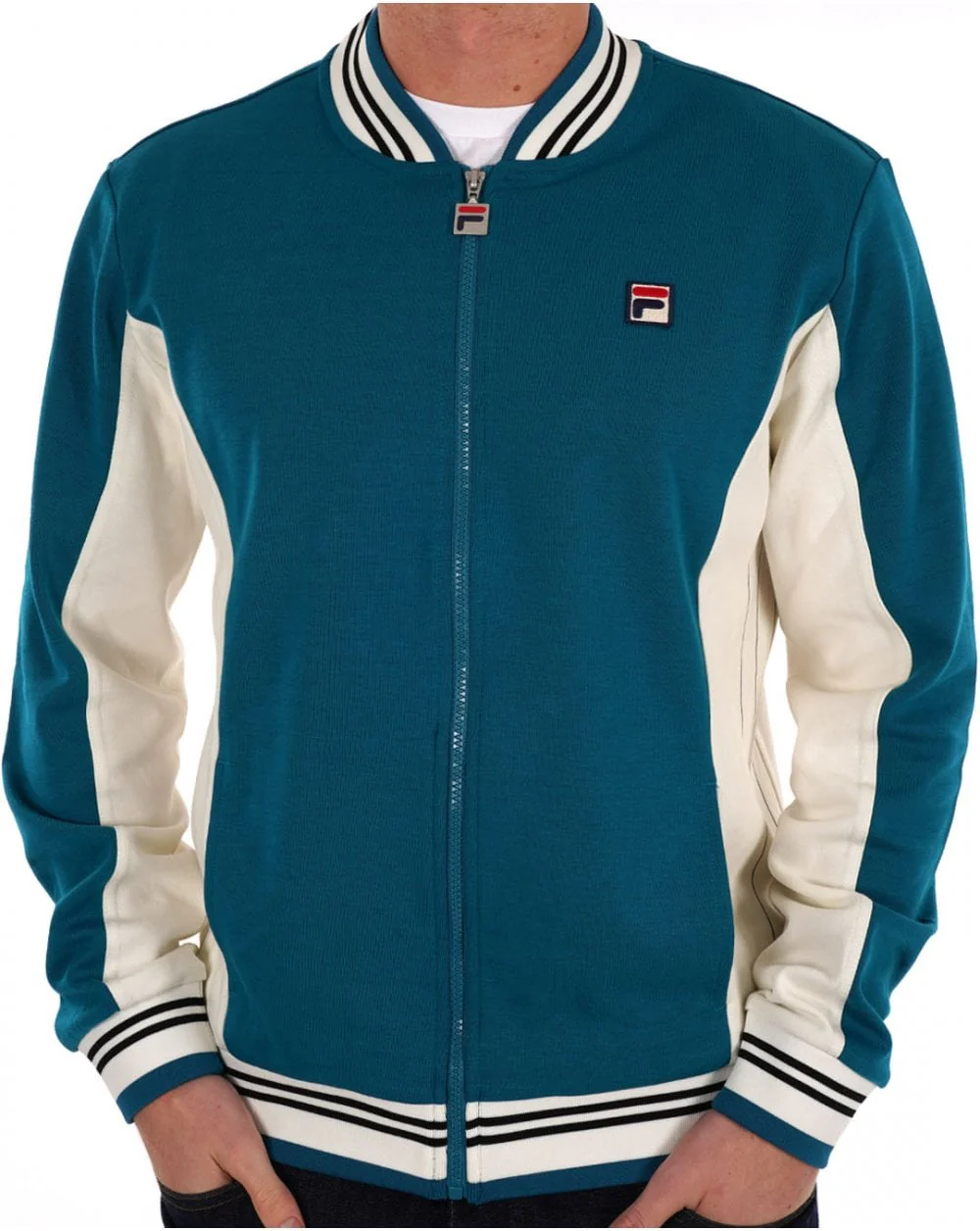 Fila Vintage Mk1 Settanta Track Top Lagoon / Gardenia