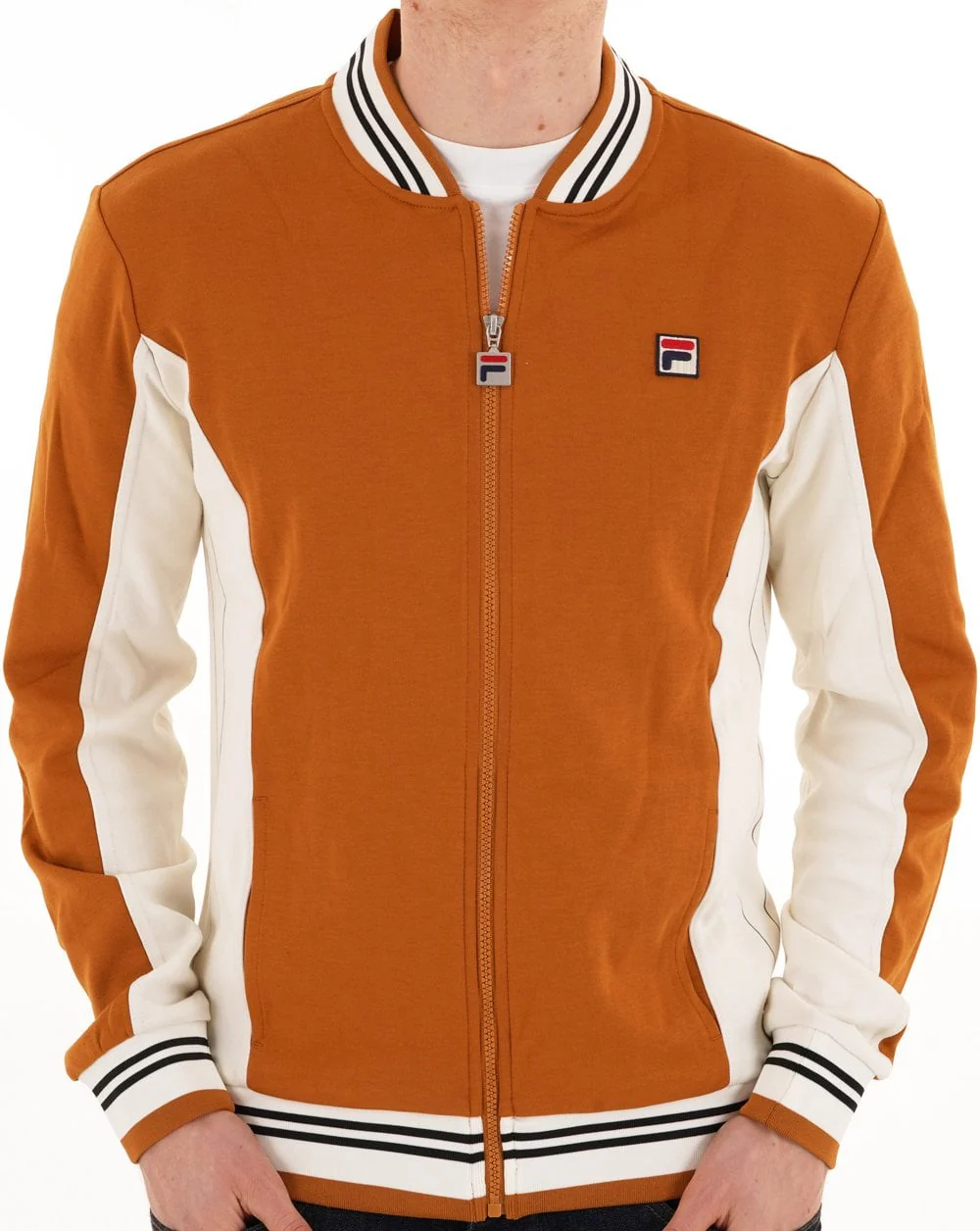 Fila Vintage MK1 Settanta Track Top Spice - Gardenia - Image 4