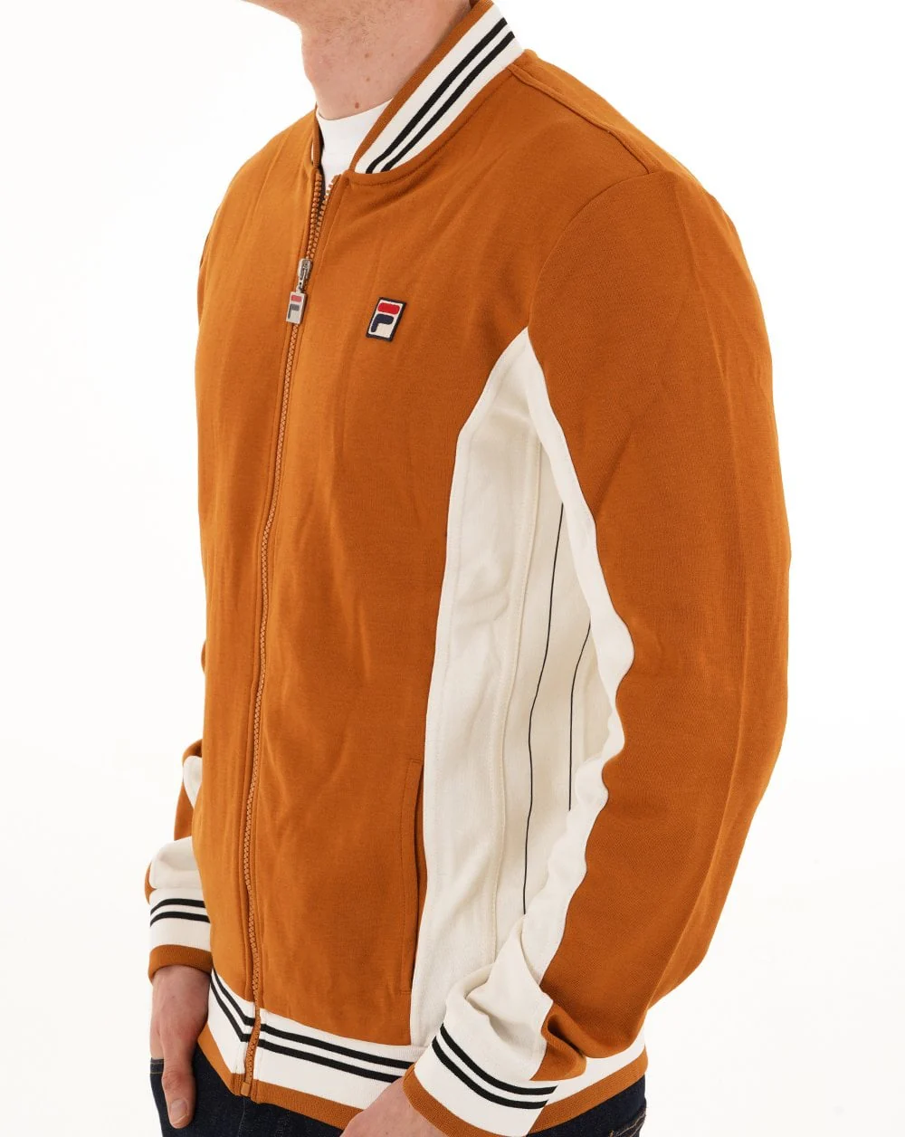 Fila Vintage MK1 Settanta Track Top Spice - Gardenia - Image 5