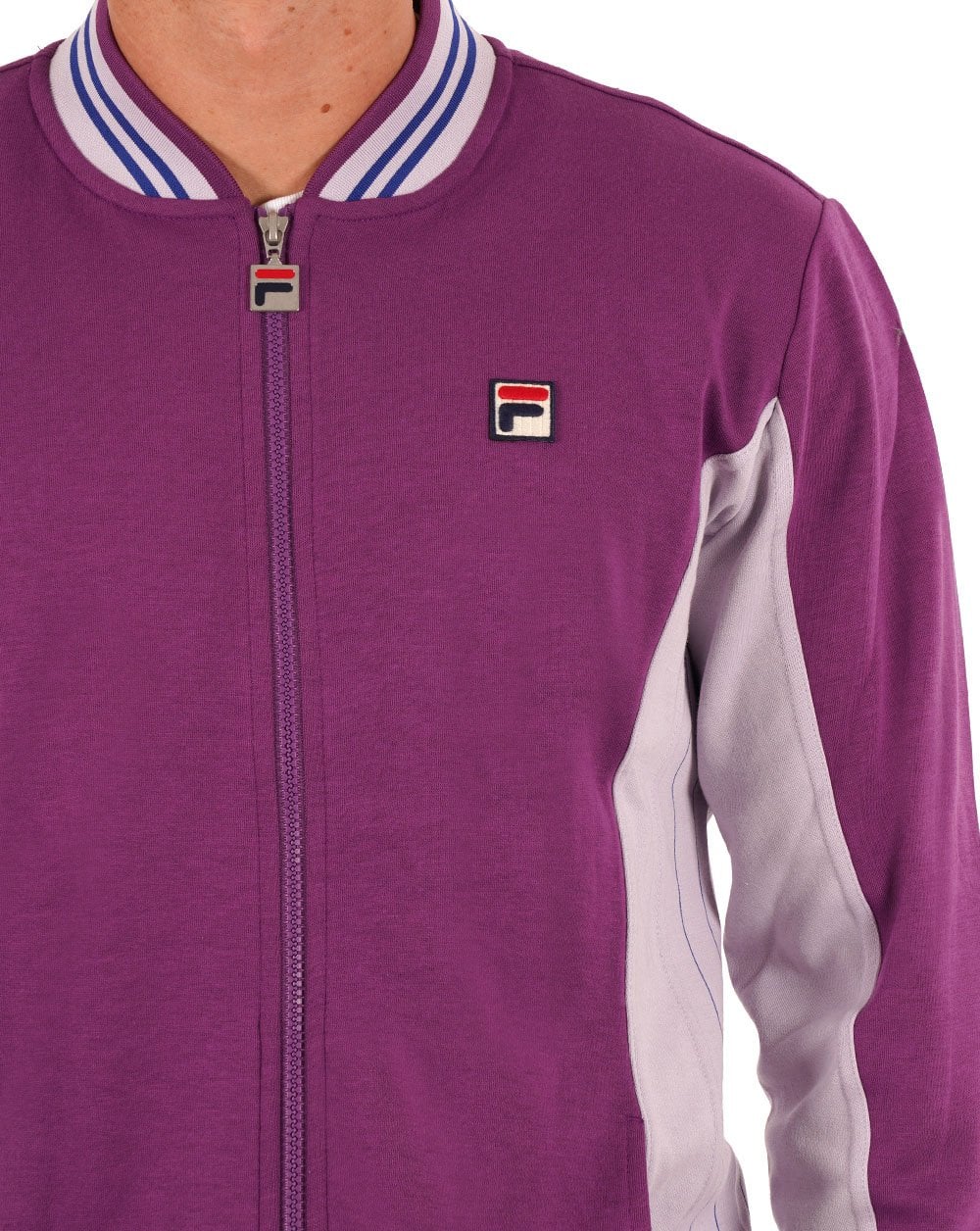Fila Vintage Mk1 Settanta Track Top Purple / Thistle - Image 3