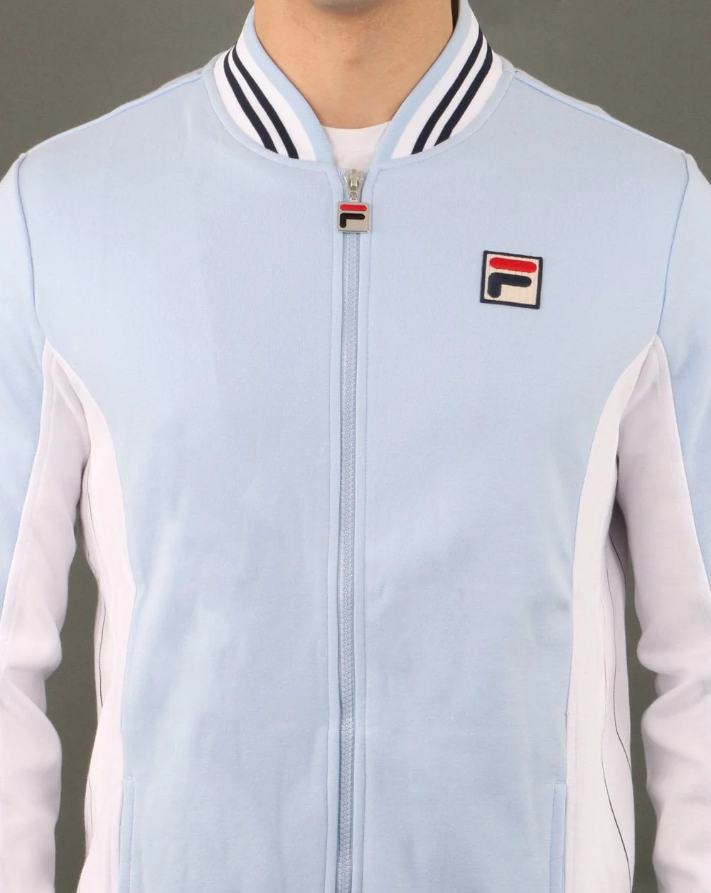 Fila Vintage Mk1 Settanta Track Top Sky Blue Exclusive Pro F - Image 4