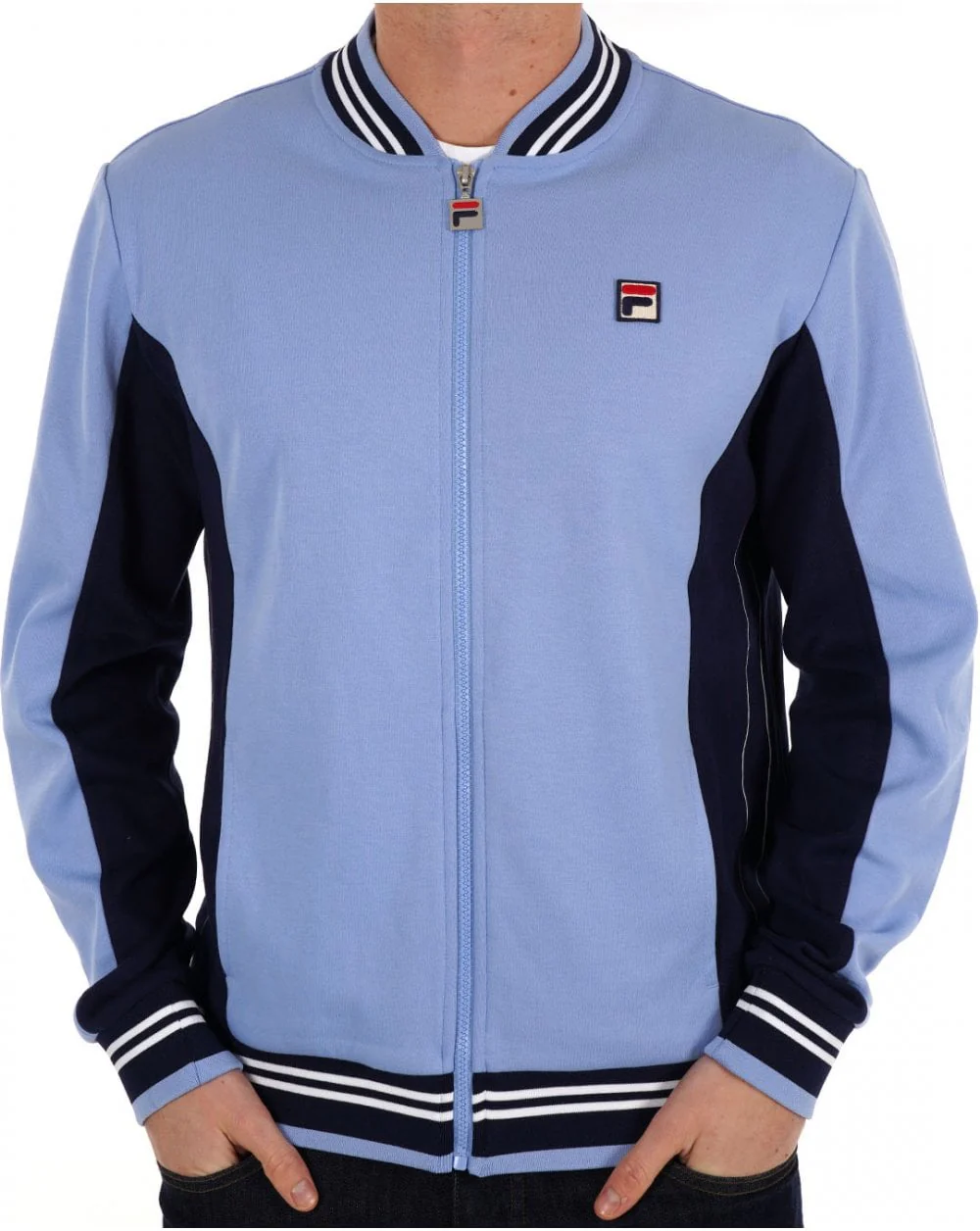 Fila Vintage Mk1 Settanta Track Top Vista Blue / Navy