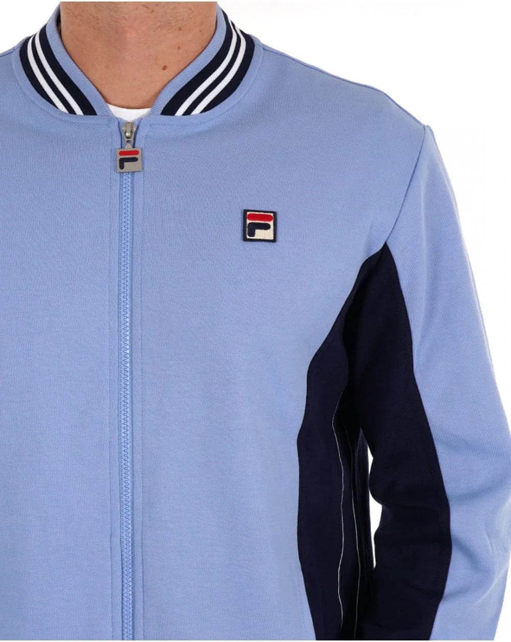 Fila Vintage Mk1 Settanta Track Top Vista Blue / Navy - Image 3