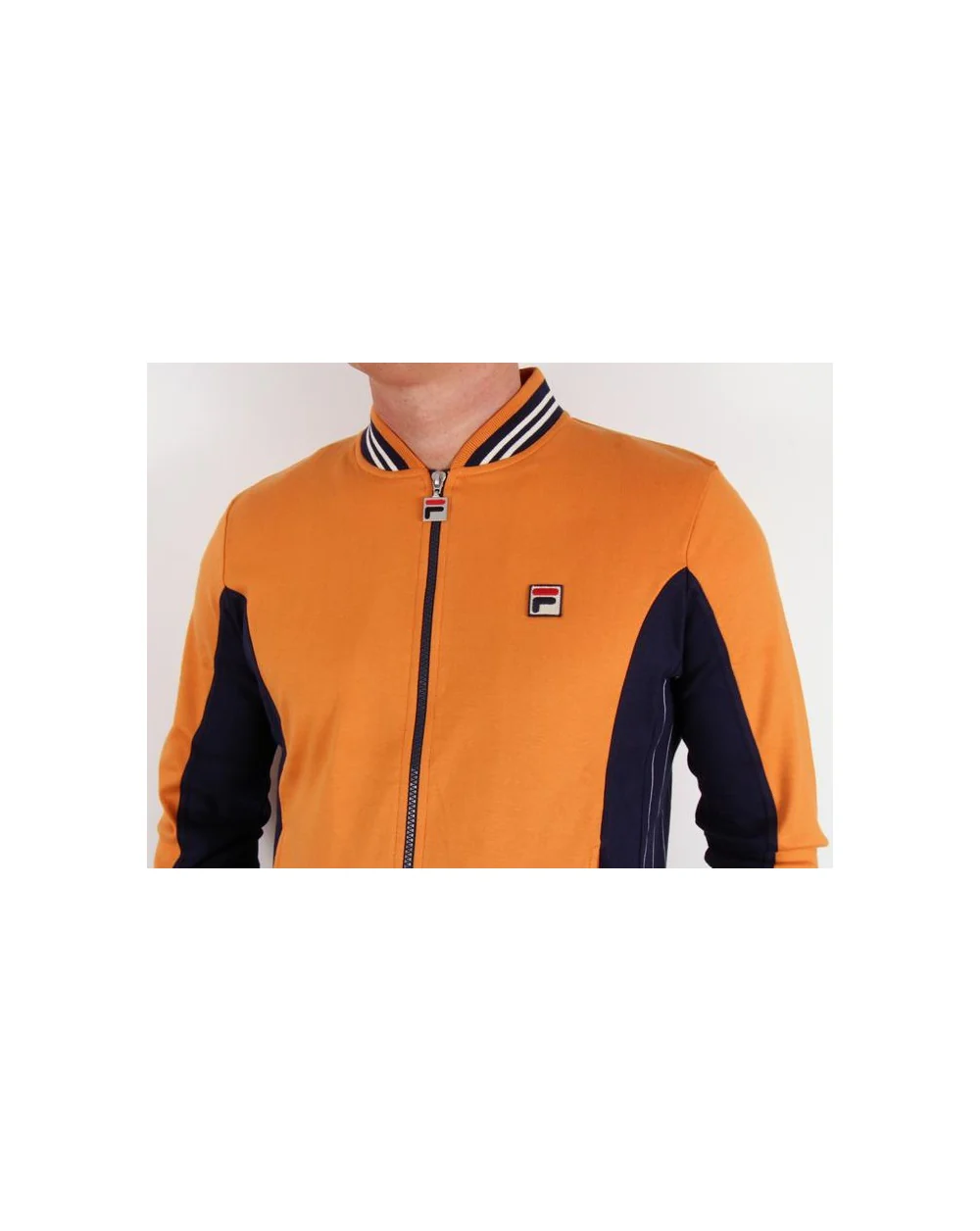 Fila Vintage Mk1 Settanta Track Top Warm Copper - Image 3