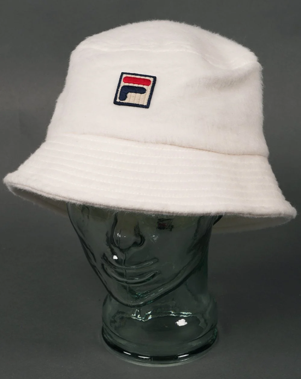 Fila Vintage Mohair Bucket Hat Gardenia