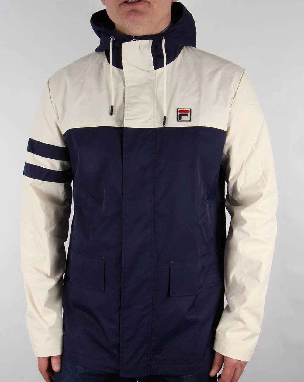 Fila Vintage Nautical Jacket Navy/gardenia - Image 2
