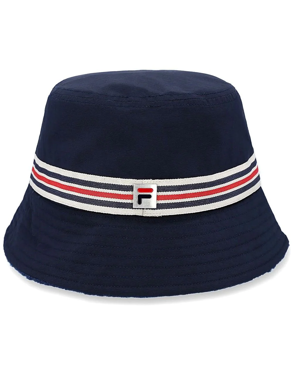 Fila Vintage Norris Winter Bucket Hat Navy - Image 2
