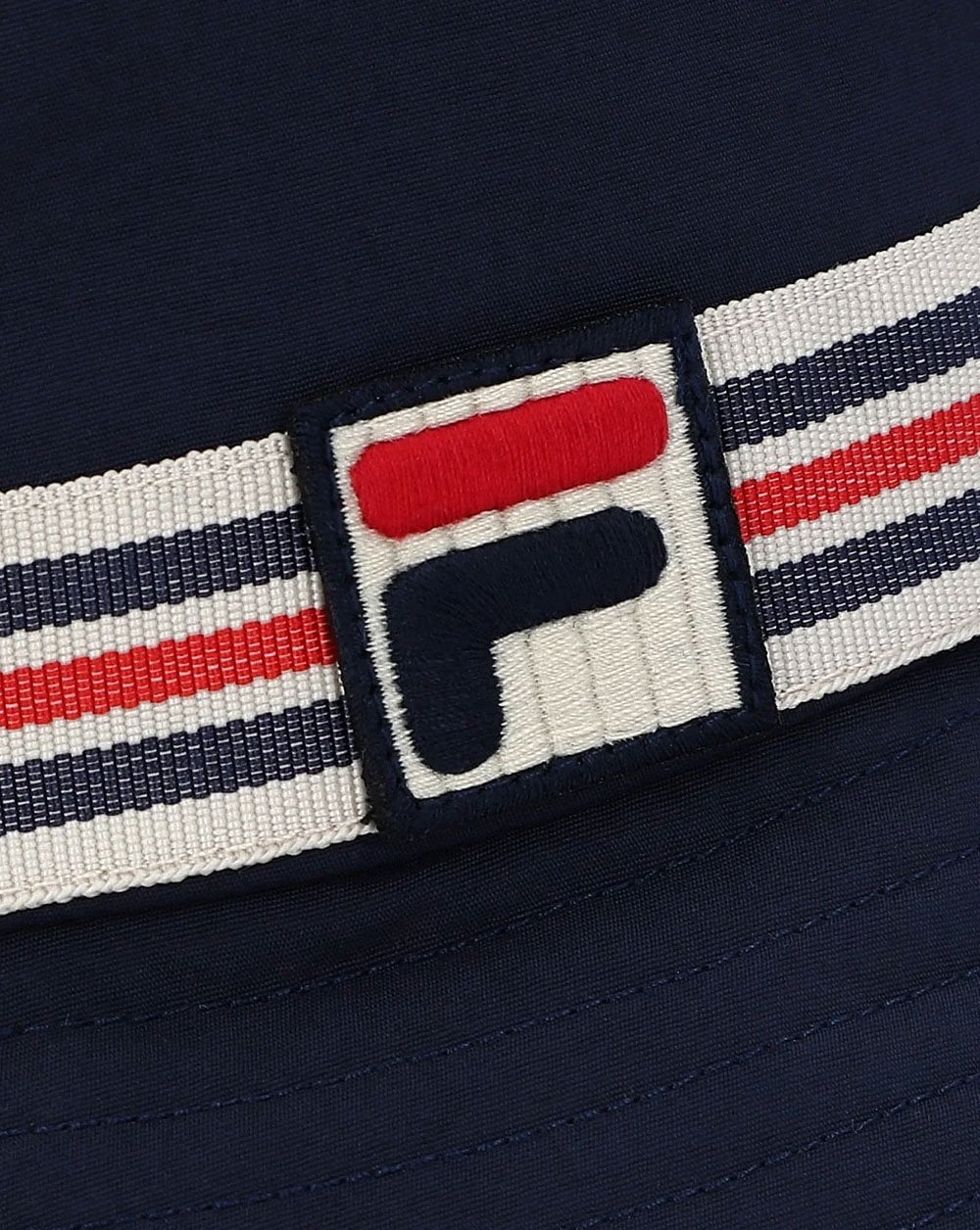 Fila Vintage Norris Winter Bucket Hat Navy - Image 3