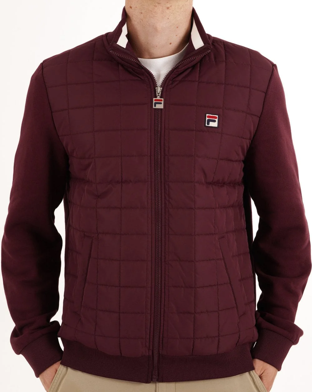 Fila Vintage Padded Jacket Port - Image 3