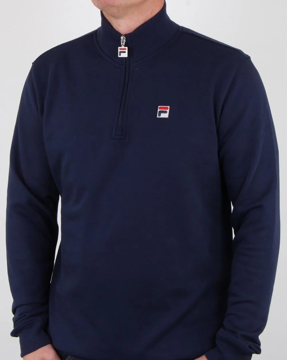 Fila Vintage Palermo Zip Sweat Navy