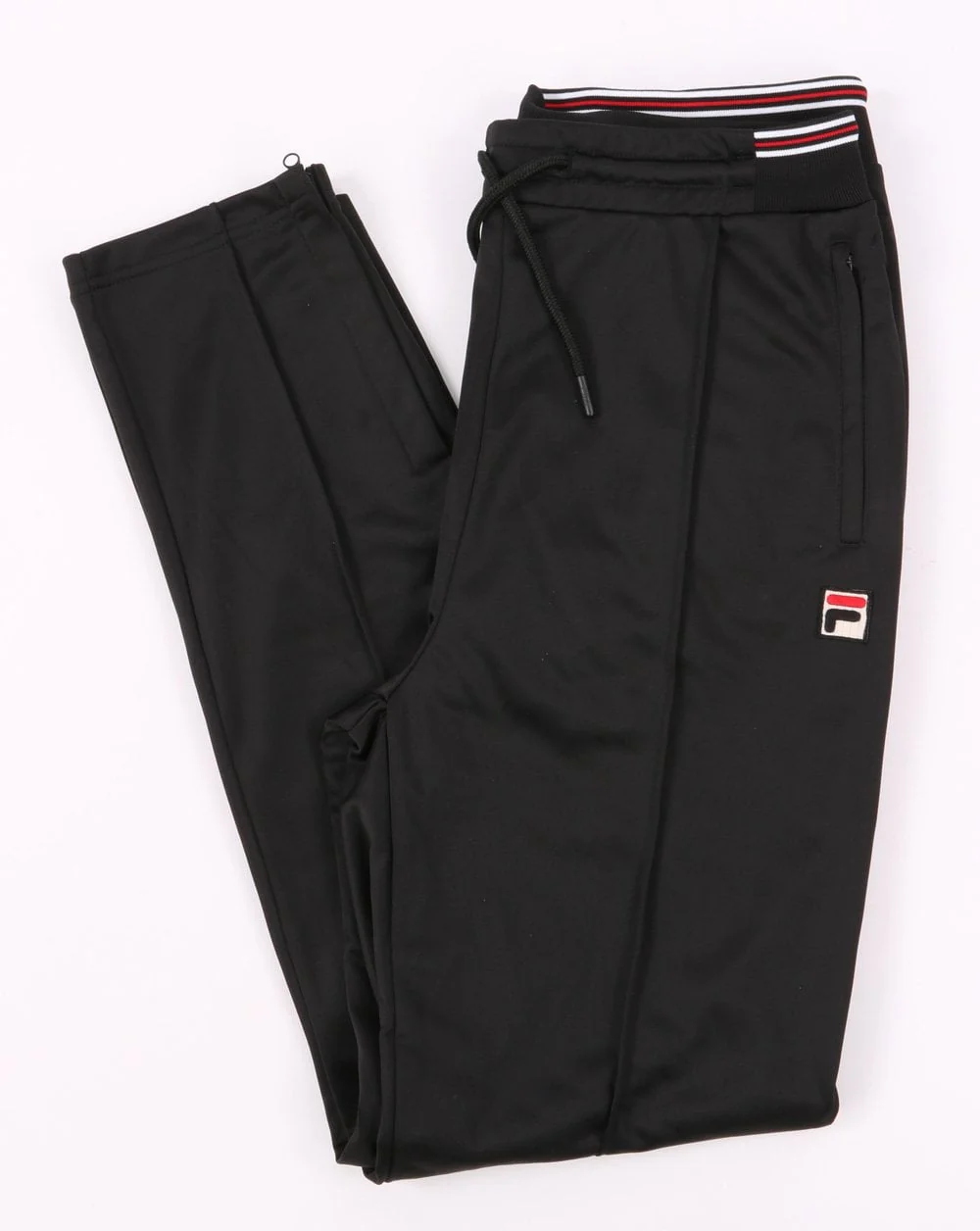 Fila Vintage Pintuck Track Pants Black