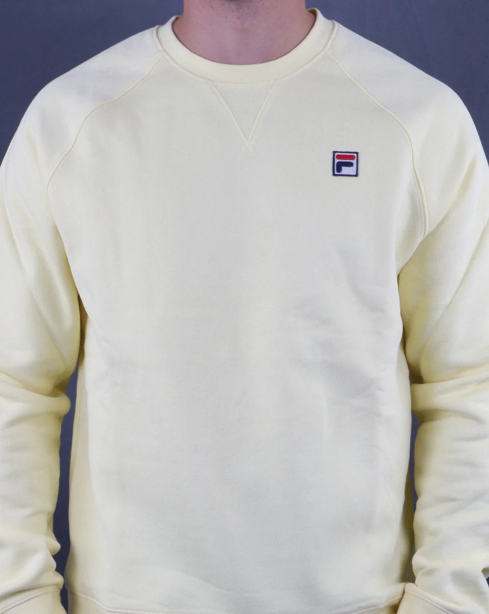 Fila Vintage Pozzi Crew Sweat Lemonade - Image 4