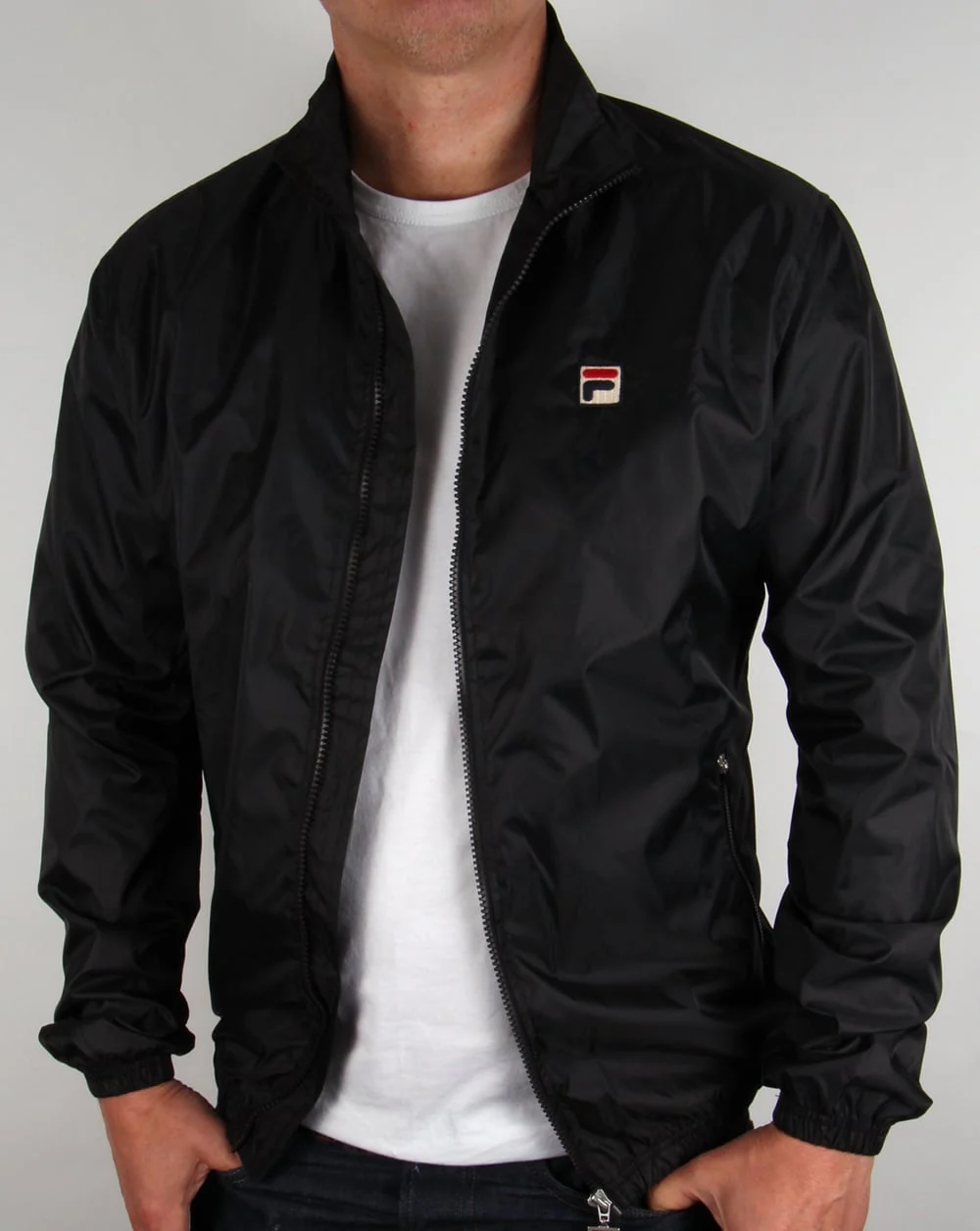 Fila Vintage Quayside Jacket Black - Image 4