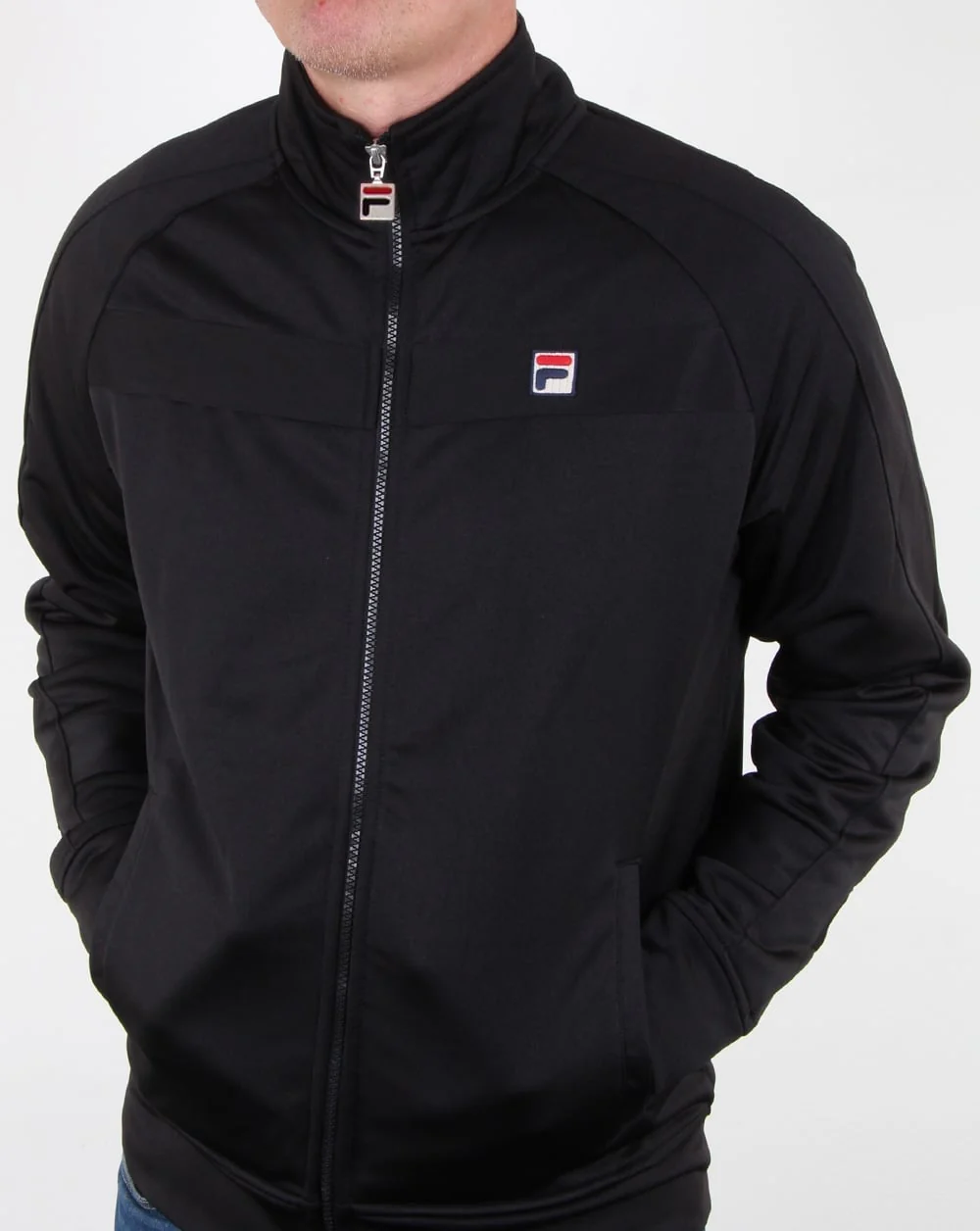 Fila Vintage Renzo Track Top Black
