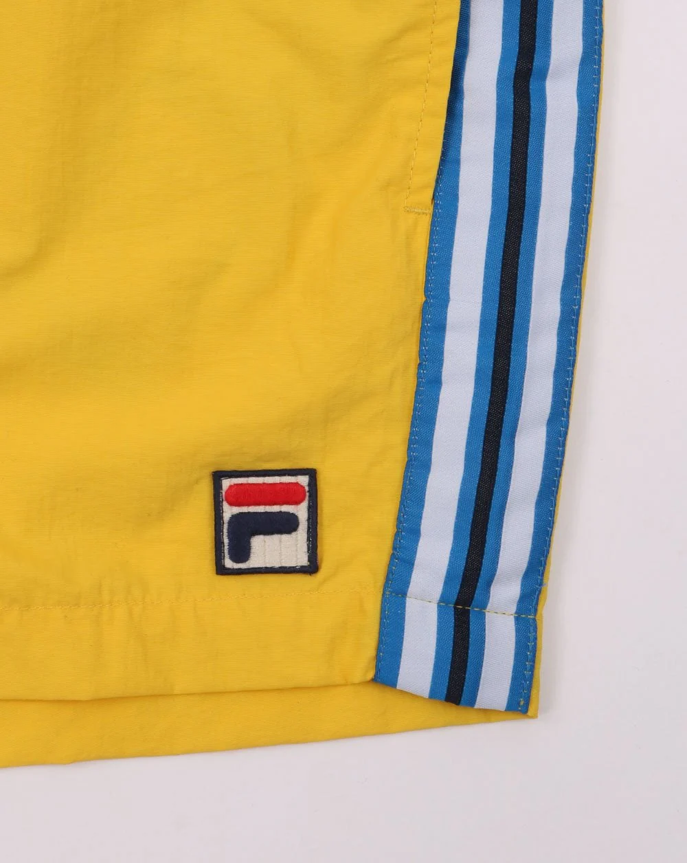 Fila Vintage Retro Sports Swim Shorts Yellow - Image 2