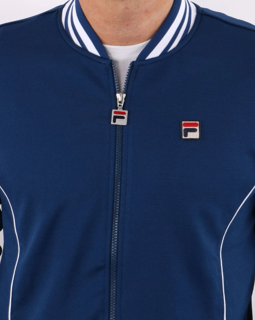Fila Vintage Retro Track Top Navy - Image 5