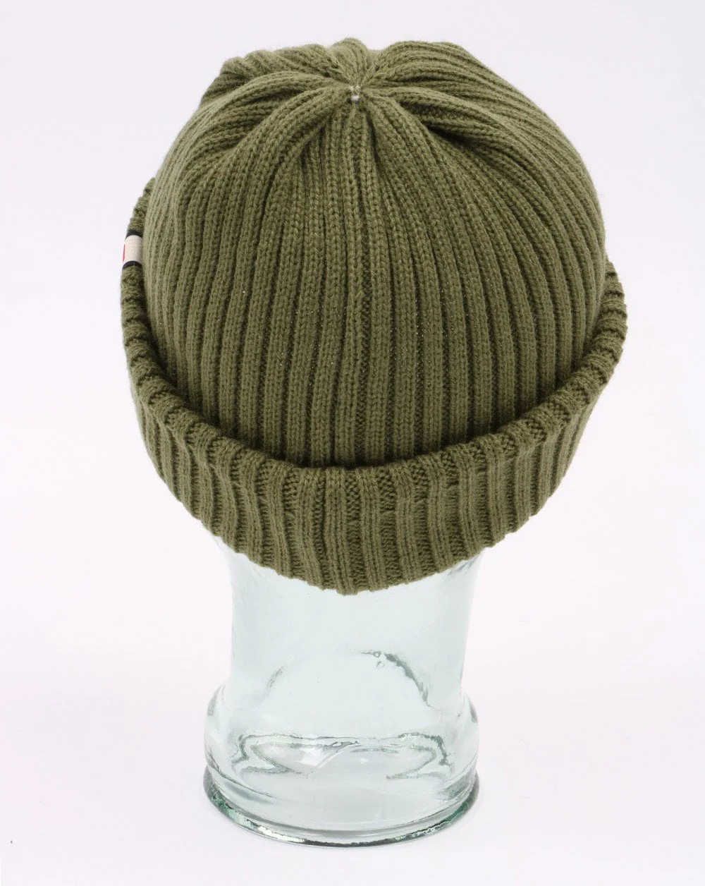 Fila Vintage Ribbed Beanie Dusty Olive - Image 3