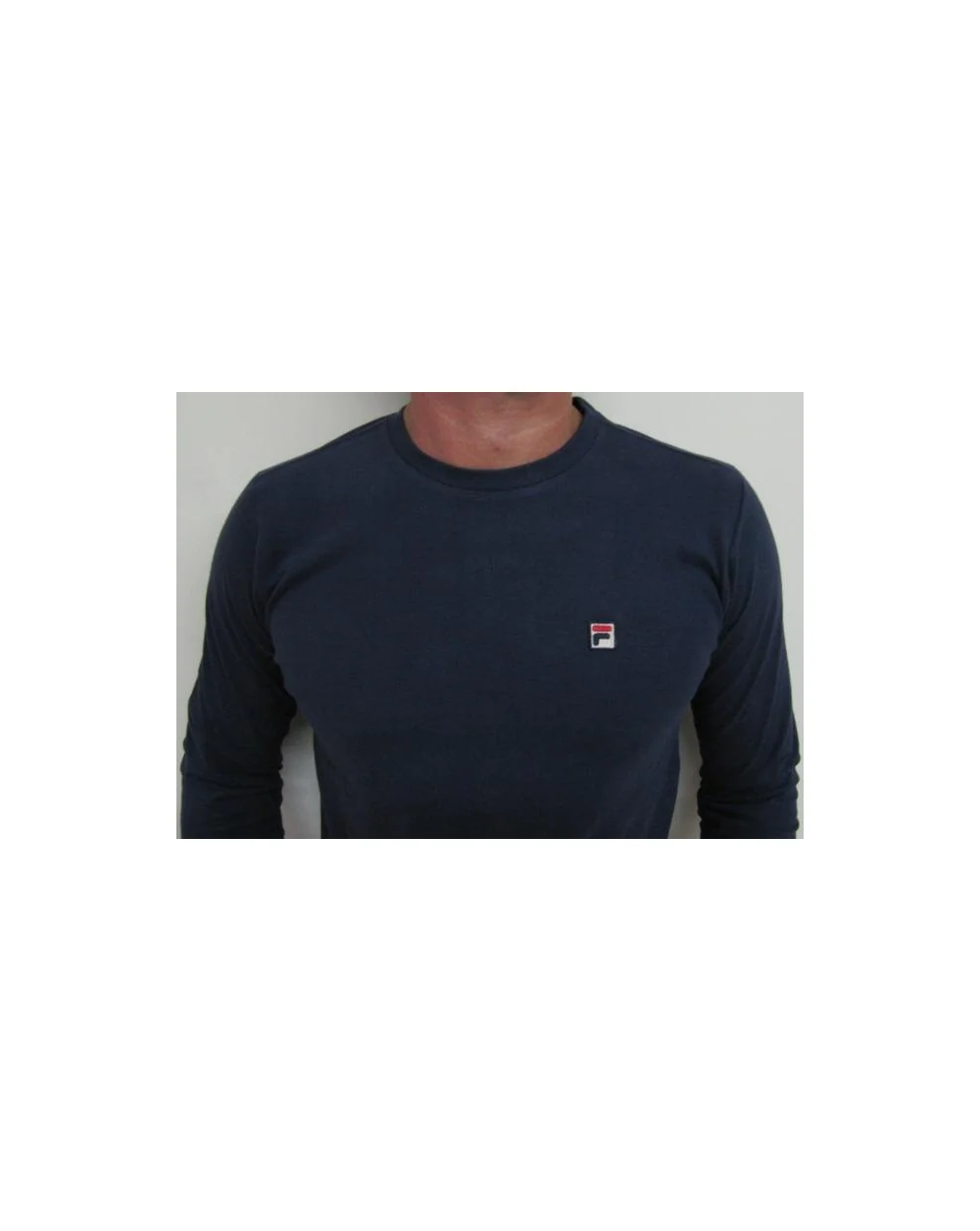 Fila Vintage Ridge L/s T-shirt Navy - Image 2