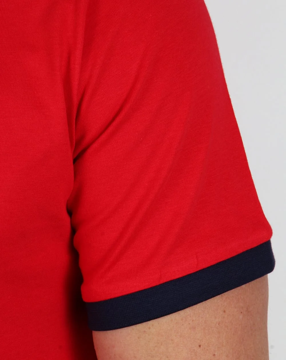 Fila Vintage Ringer T-shirt Red - Image 3