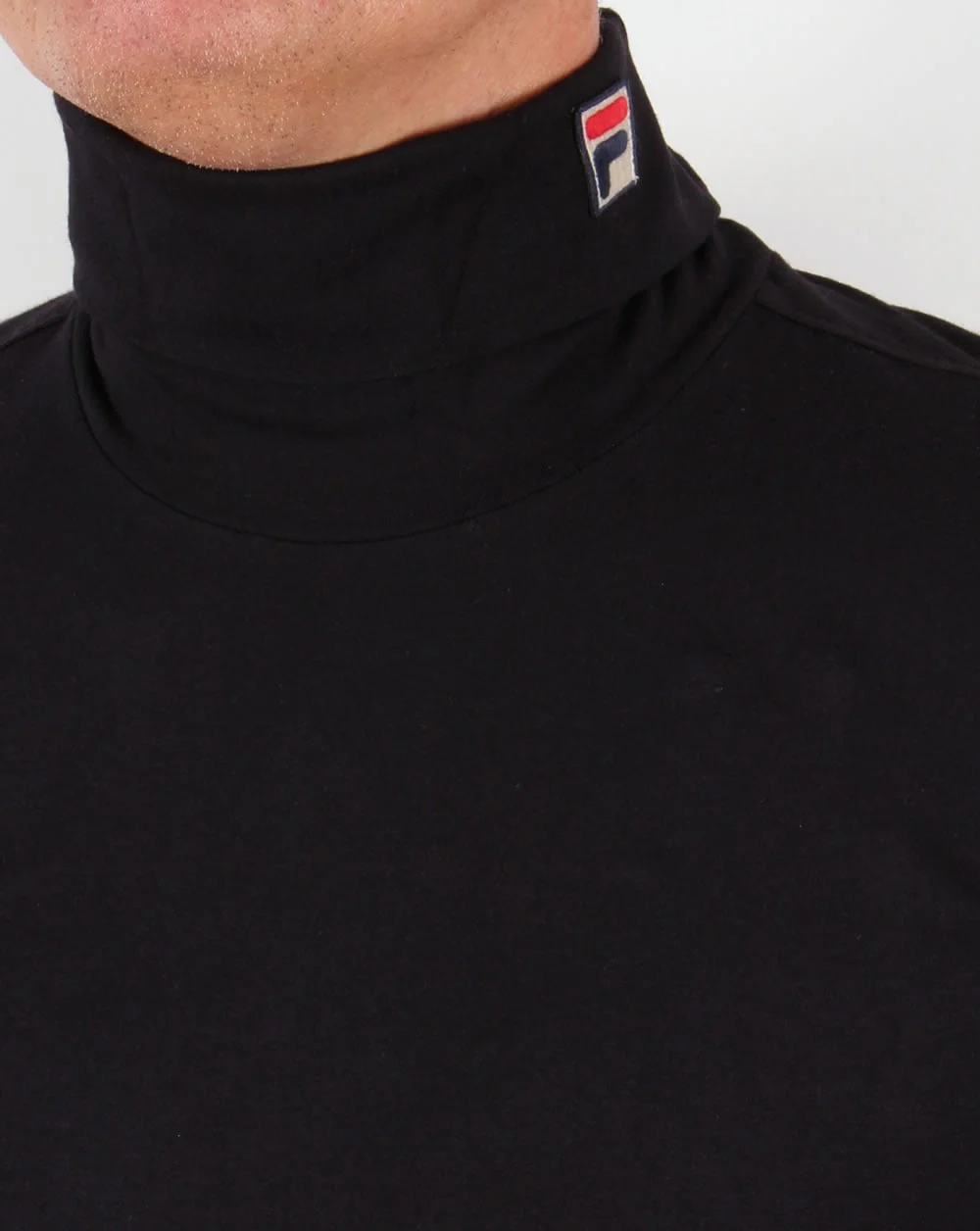 Fila Vintage Roll Neck Black