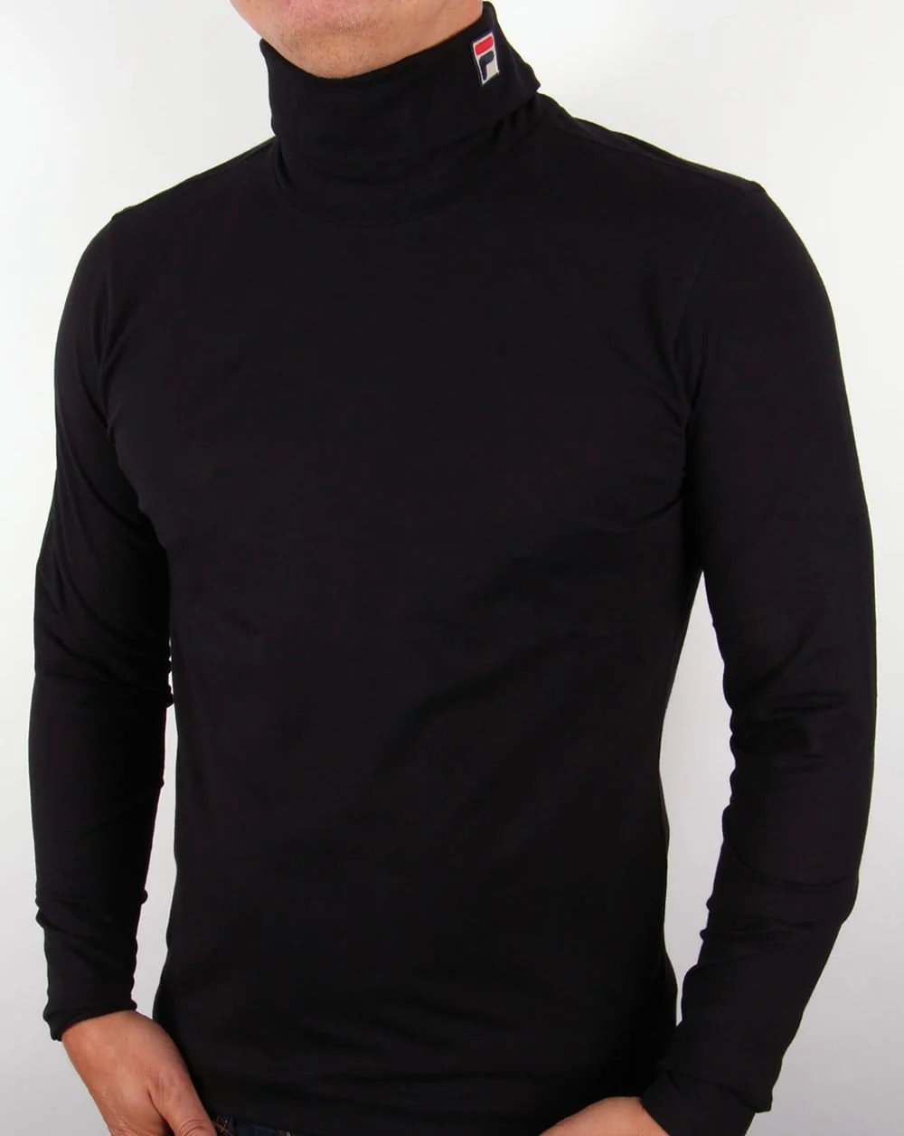 Fila Vintage Roll Neck Black - Image 2