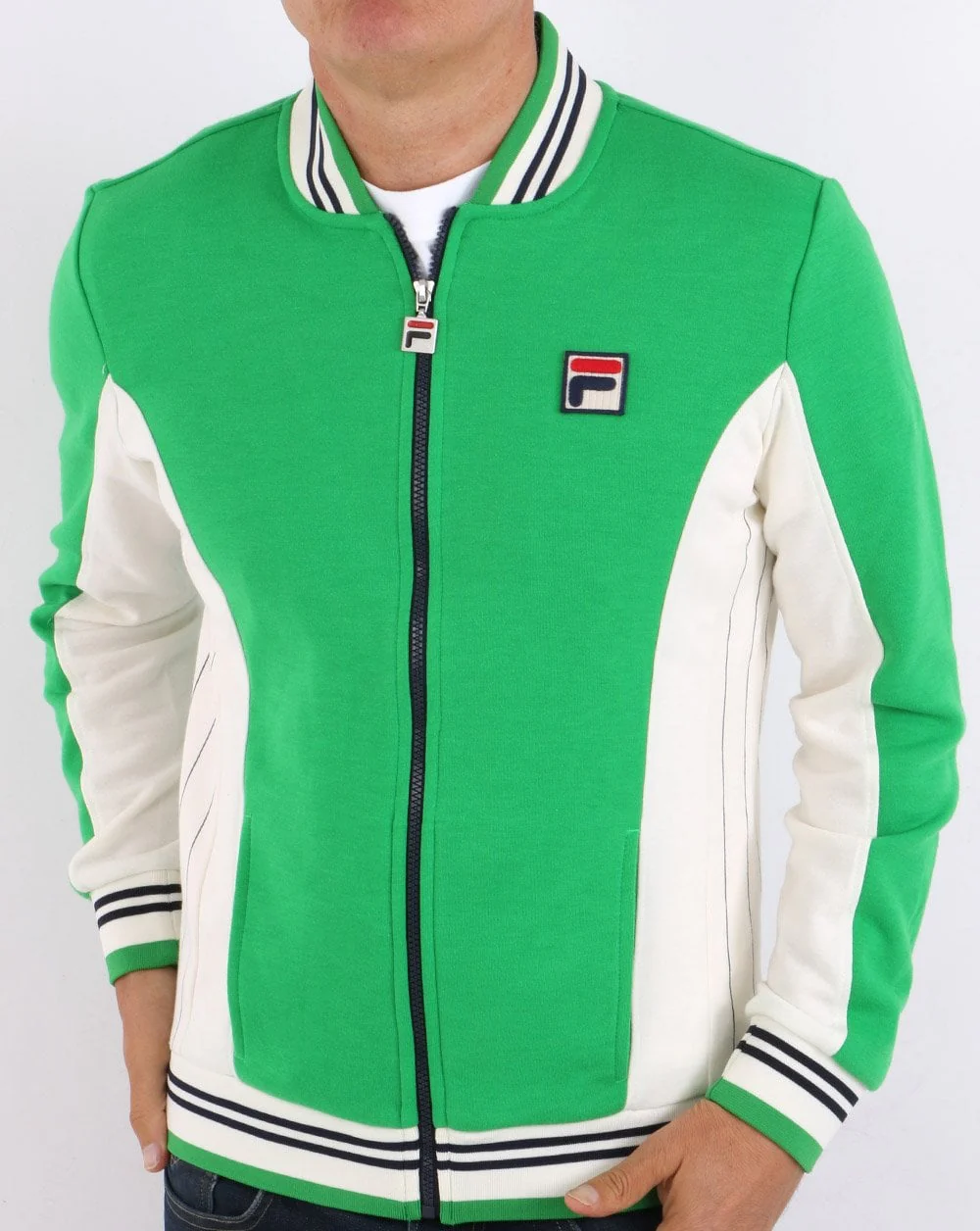 Fila Vintage Settanta Archive Track Top OG Green