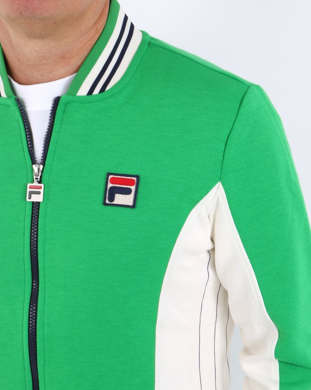 Fila Vintage Settanta Archive Track Top OG Green - Image 3