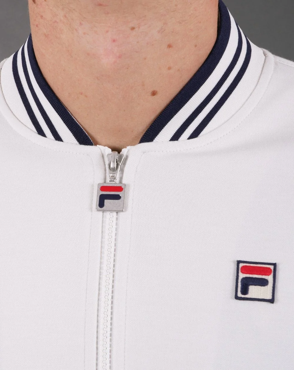 Fila Vintage Settanta II Track Top Cloud Grey - Image 2