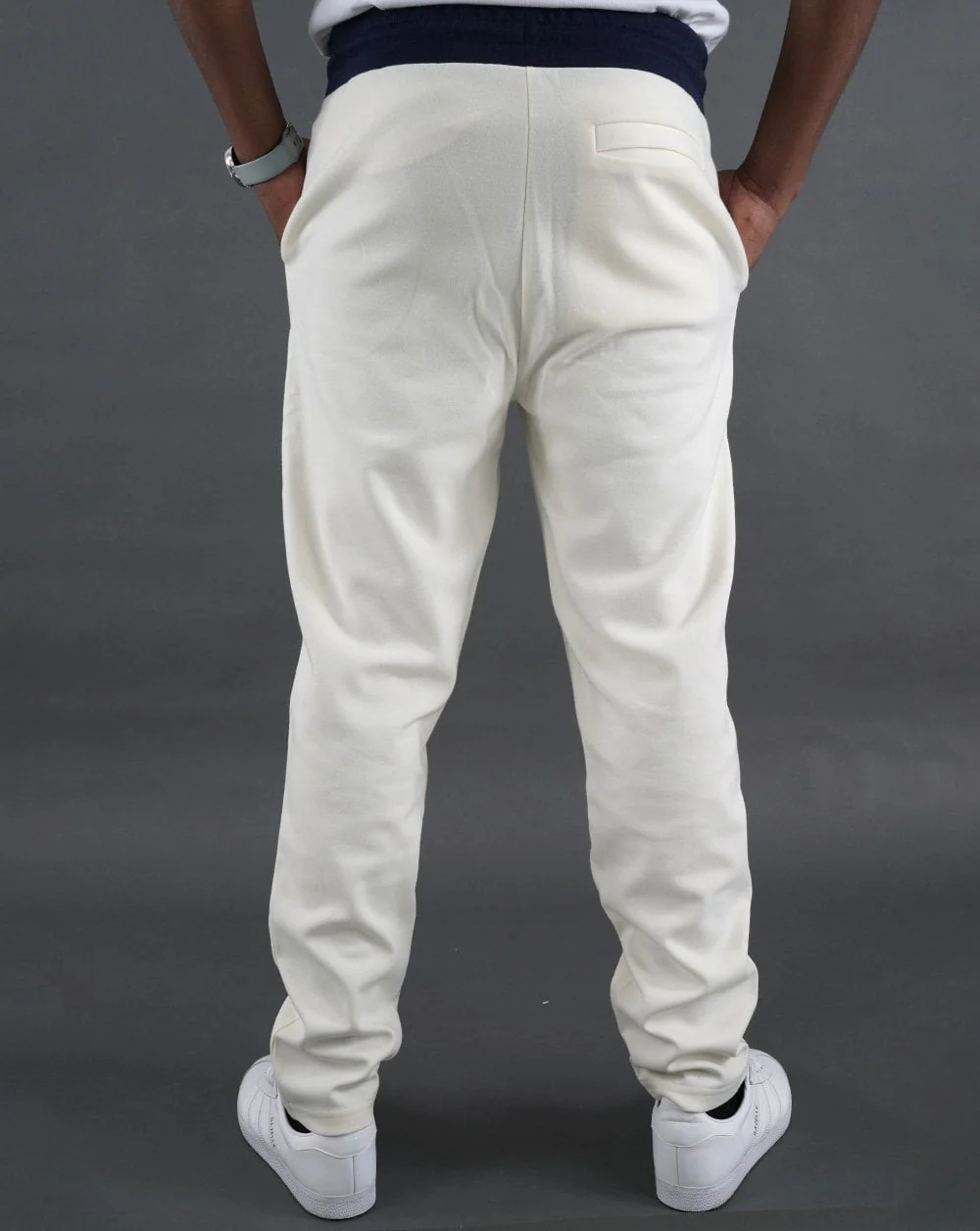 Fila Vintage Settanta Track Pants Gardenia/Navy - Image 3