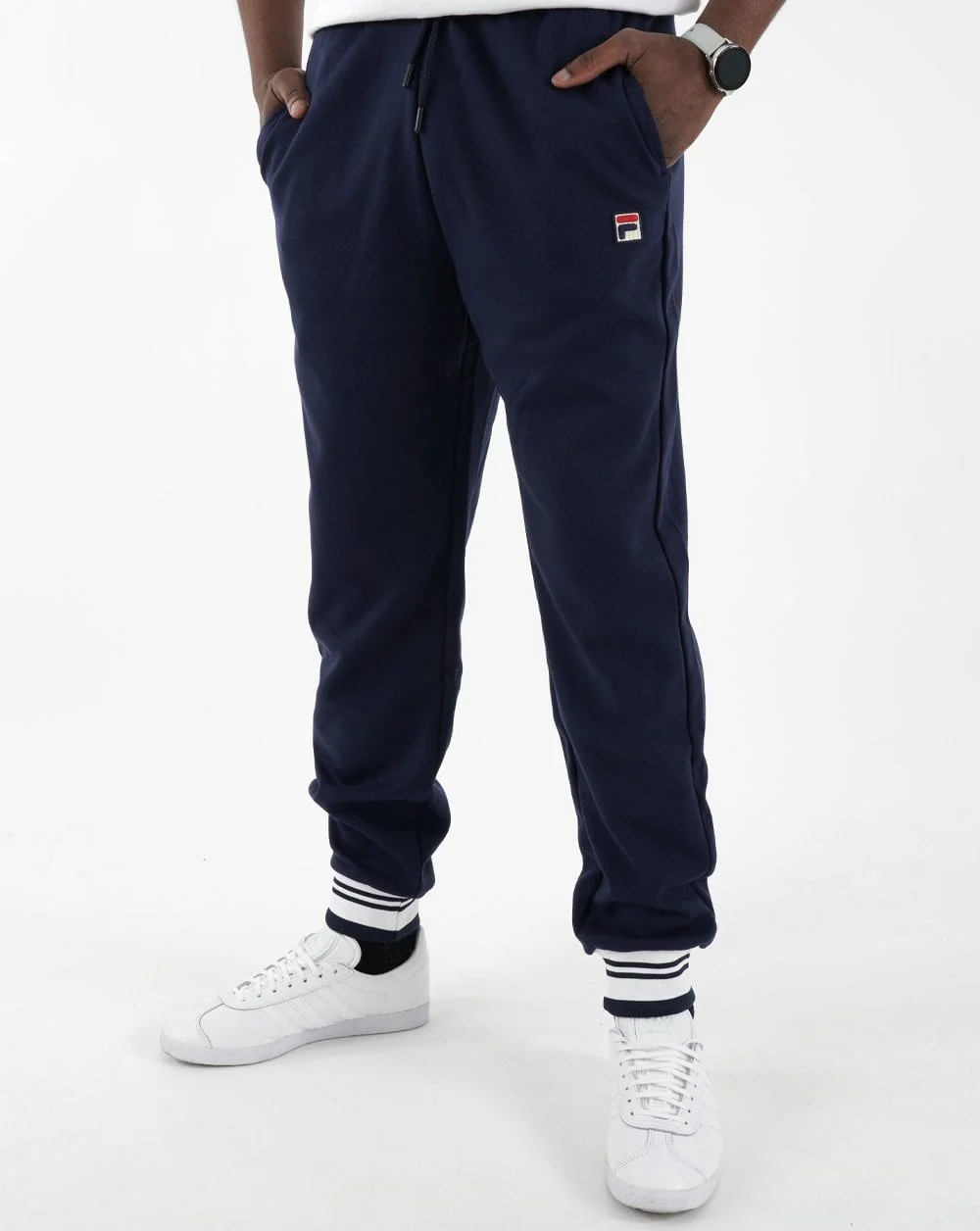 Fila Vintage Settanta Track Pants Navy/White