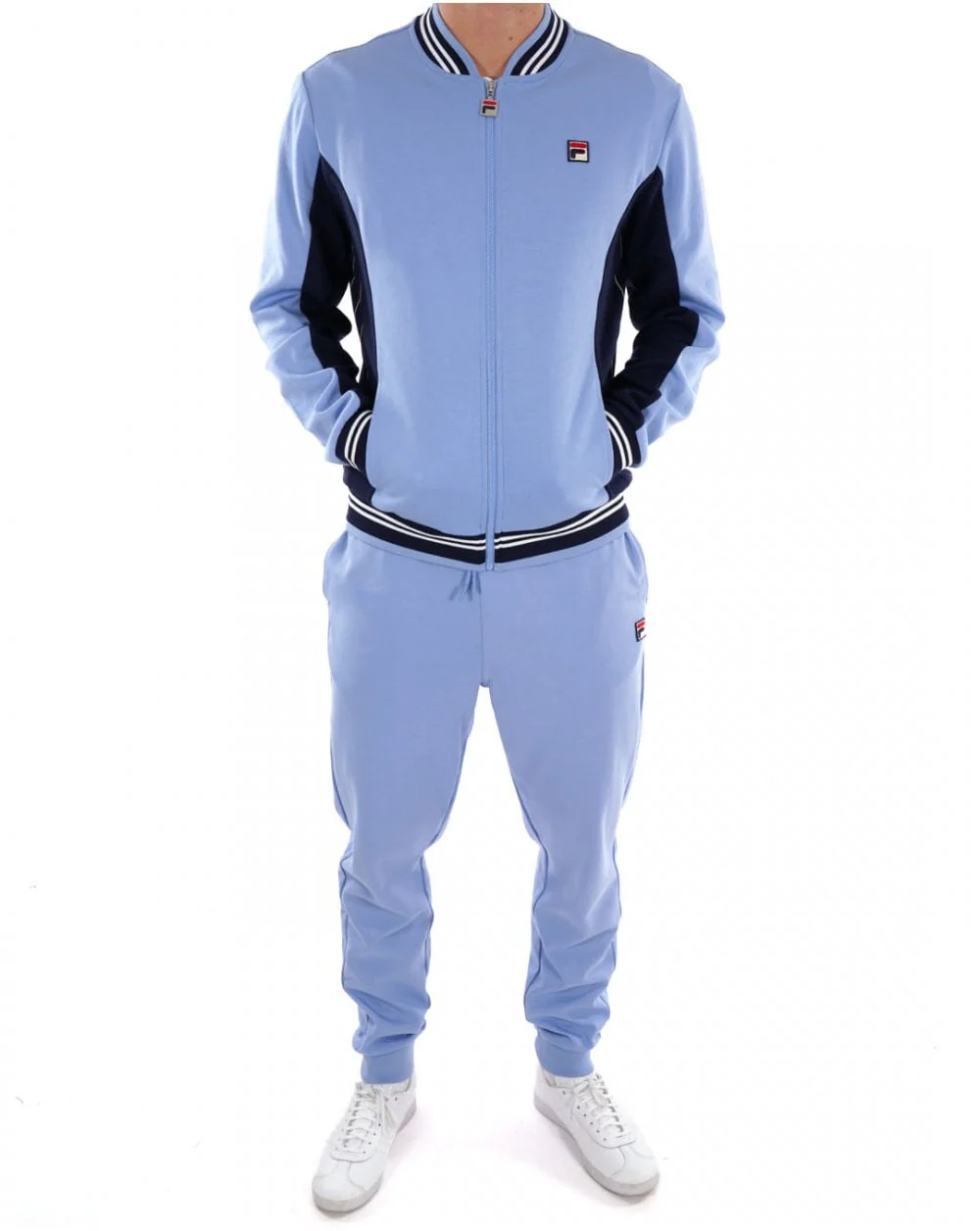 Fila Vintage Settanta Track Pants Vista Blue - Image 3
