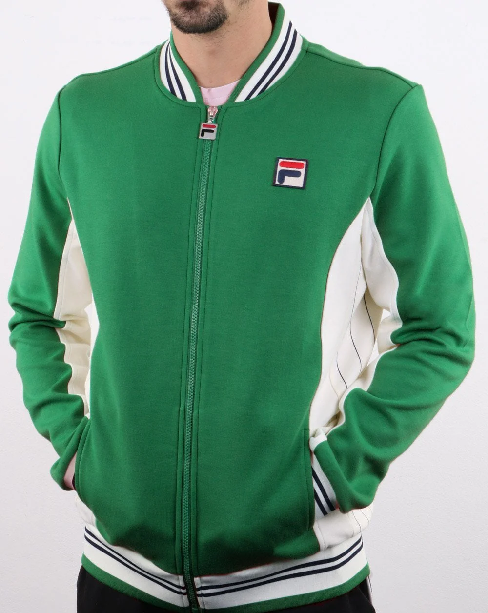Fila Vintage Settanta Track Top Kelly Green Exclusive Pro F - Image 4
