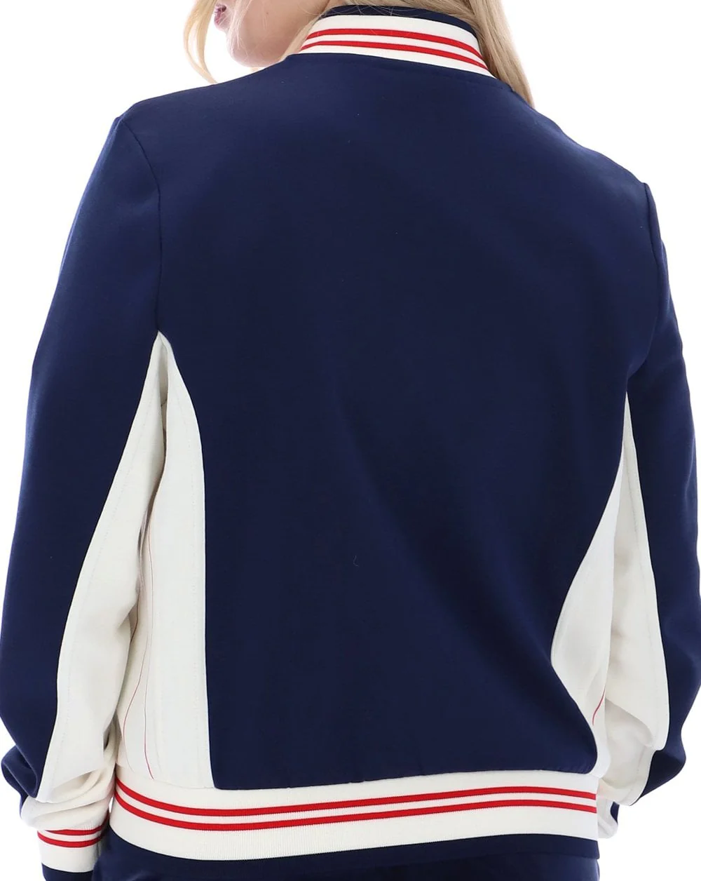 Fila Vintage Silvana Track Top Navy/Gardenia/Red - Image 5