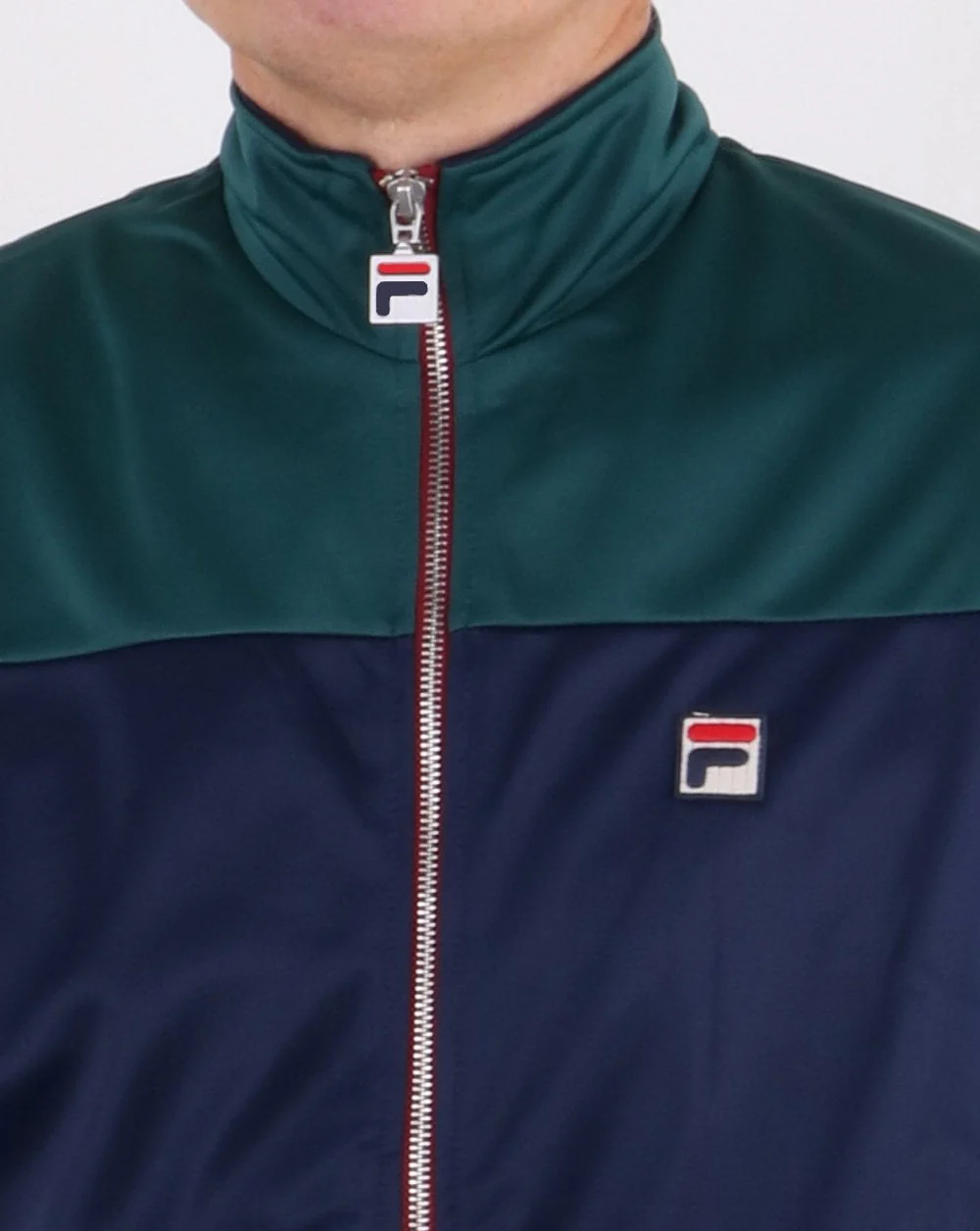 Fila Vintage Sterling Track Top Atlantic Deep/navy/tibetan Red - Image 2