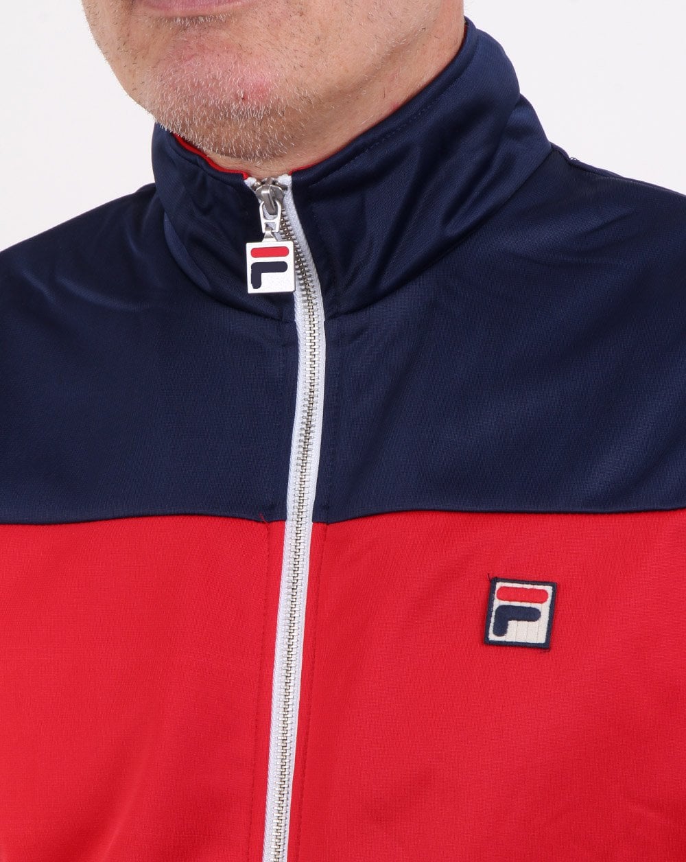 Fila Vintage Sterling Track Top Navy/red/white - Image 2