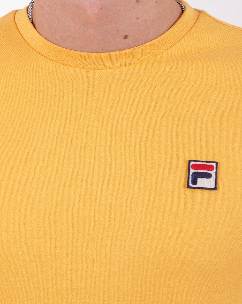 Fila Vintage Sunny T Shirt Amber Yellow - Image 2