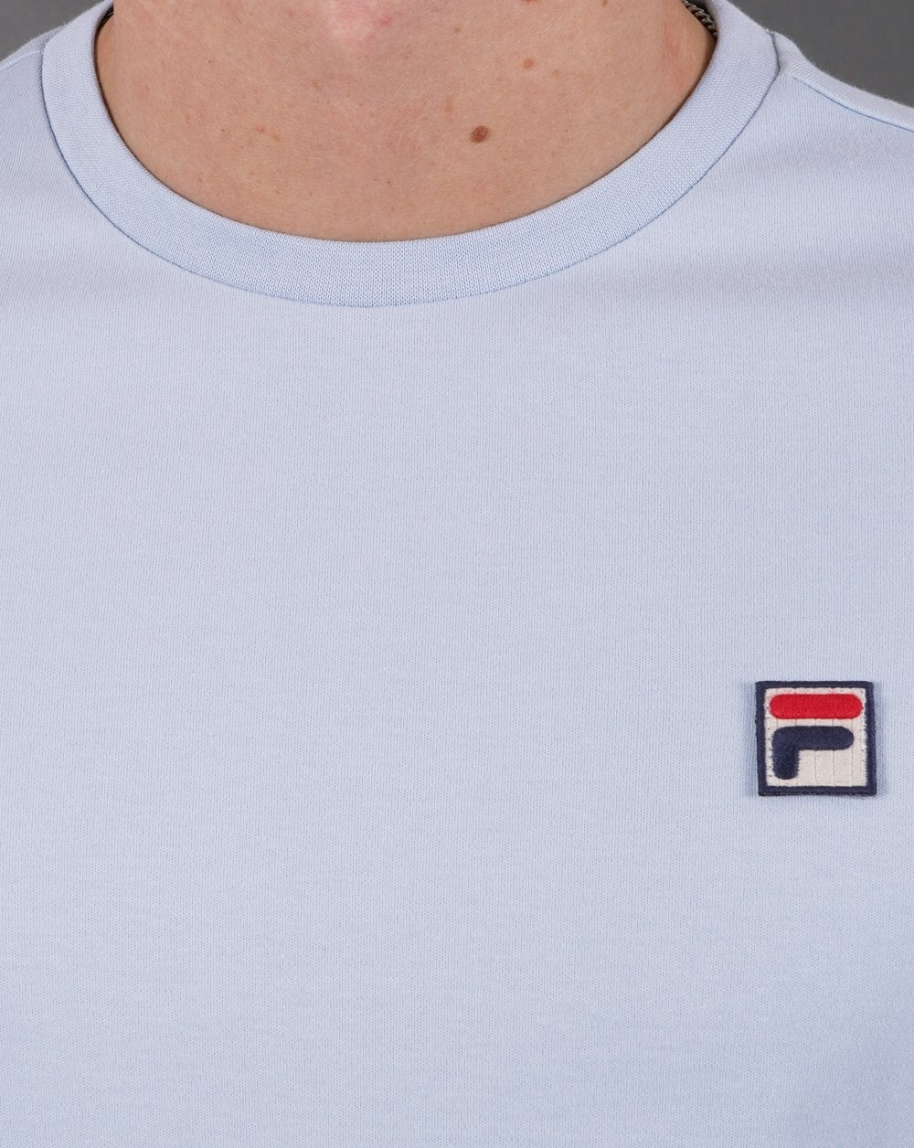 Fila Vintage Sunny T Shirt Sky Blue - Image 2