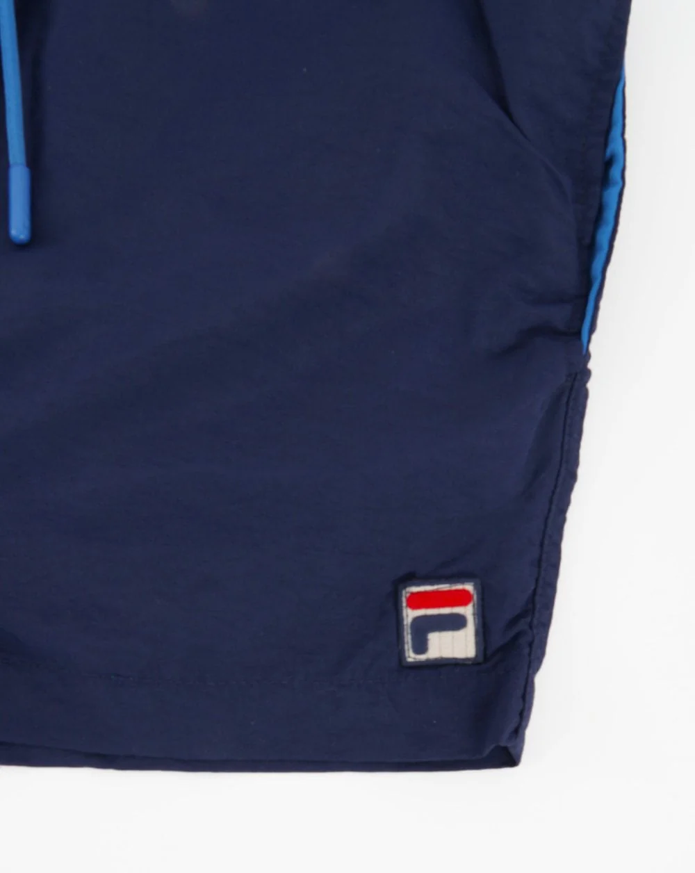 Fila Vintage Swim Shorts Navy Blue - Image 2