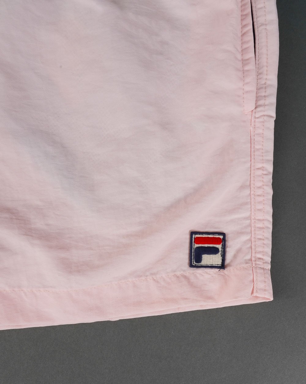 Fila Vintage Swim Shorts Pink/Navy - Image 2