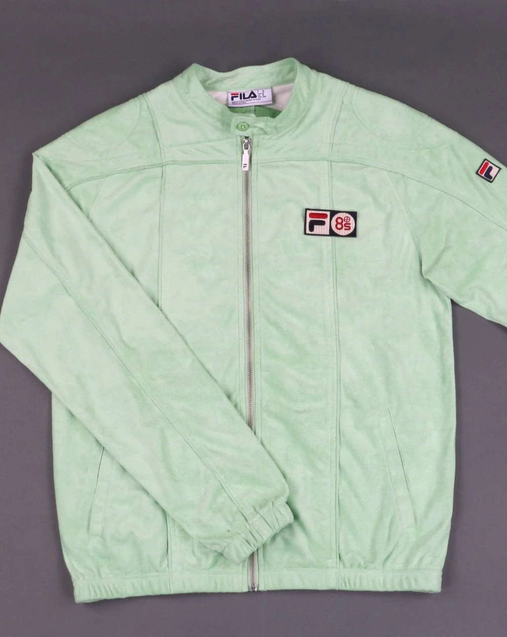 Fila Vintage Terrinda Mk3 Pro Badge Track Top Lime