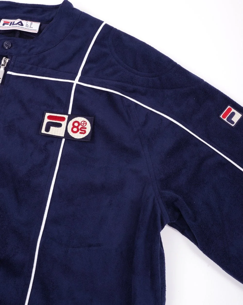 Fila Vintage Terrinda Mk3 Pro Badged Track Top Navy - Image 3