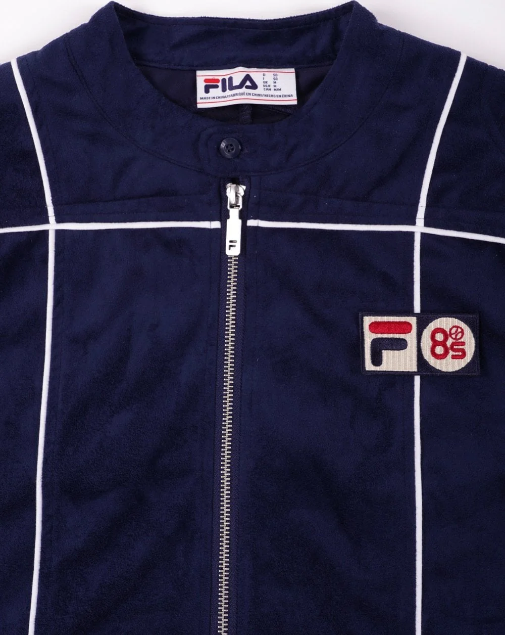 Fila Vintage Terrinda Mk3 Pro Badged Track Top Navy - Image 4