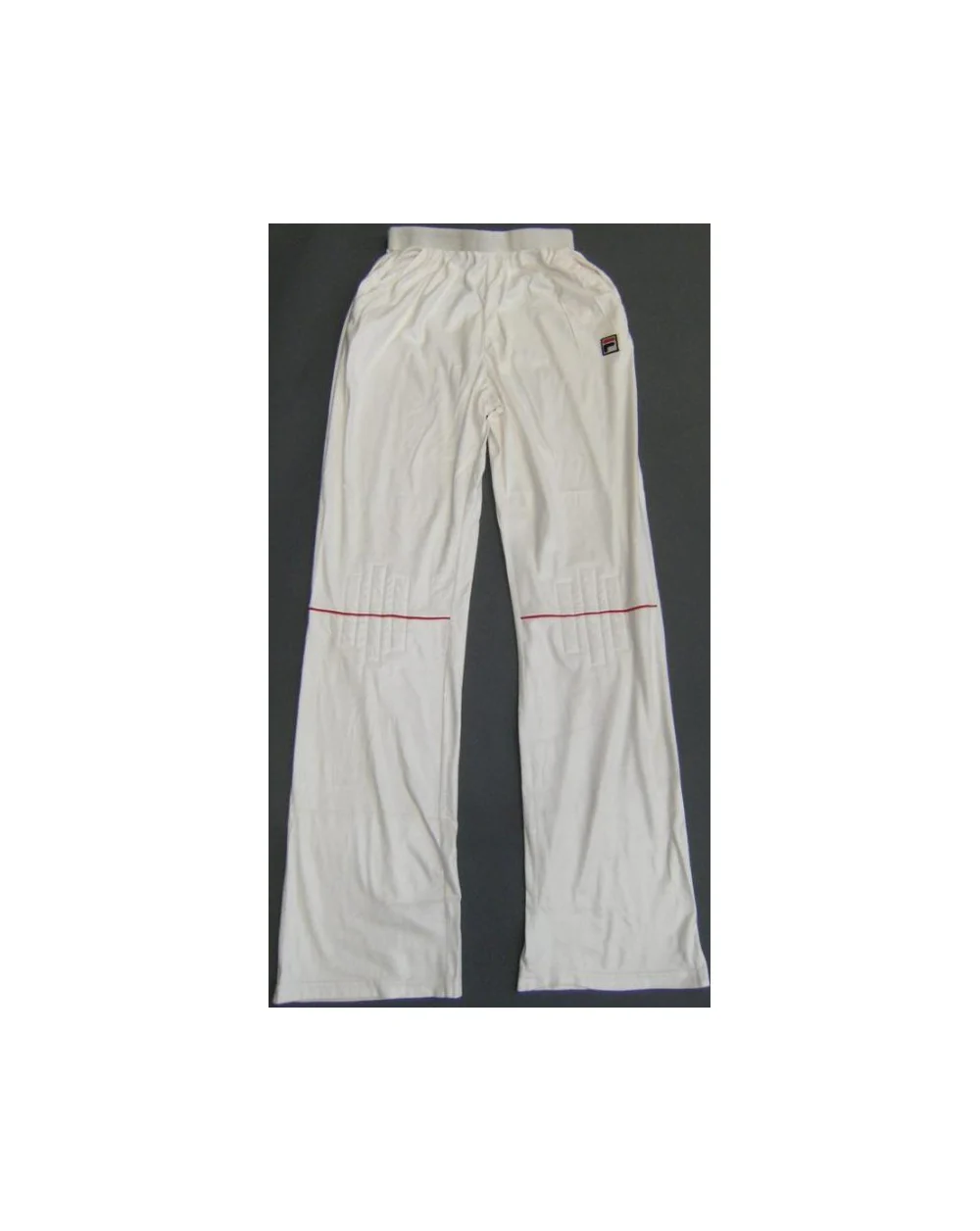 Fila Vintage Terrinda Mk3 Track Bottoms White - Image 3