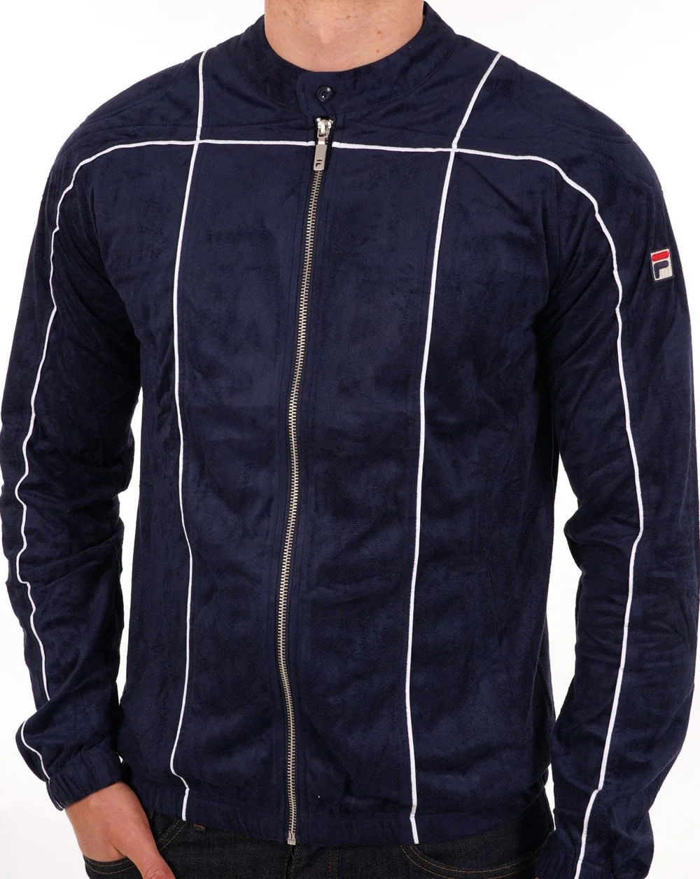 Fila Vintage Terrinda MK3 Track Top Navy - Image 3