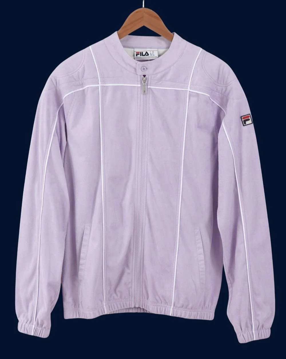 Fila Vintage Terrinda Mk3 Track Top Pastel Lilac