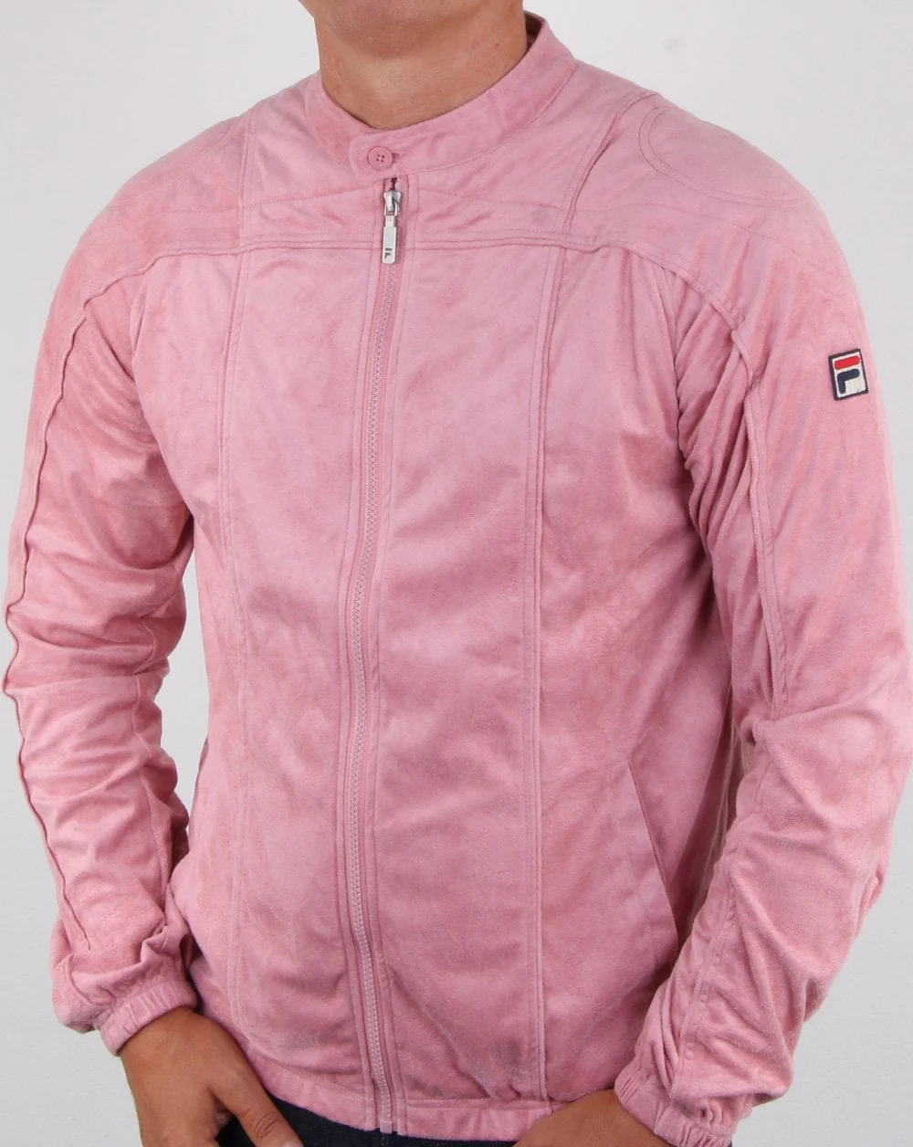 Fila Vintage Terrinda Mk3 Track Top Pink Shadow