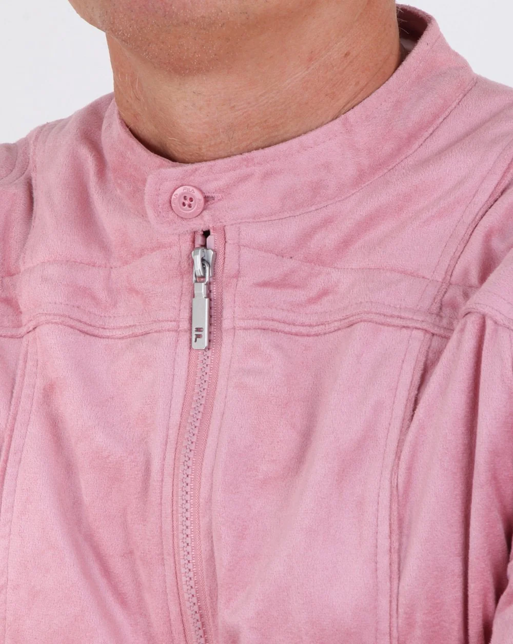 Fila Vintage Terrinda Mk3 Track Top Pink Shadow - Image 2