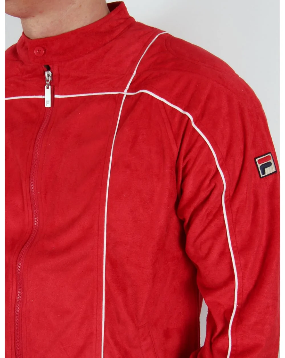 Fila Vintage Terrinda Mk3 Track Top Red - Image 2