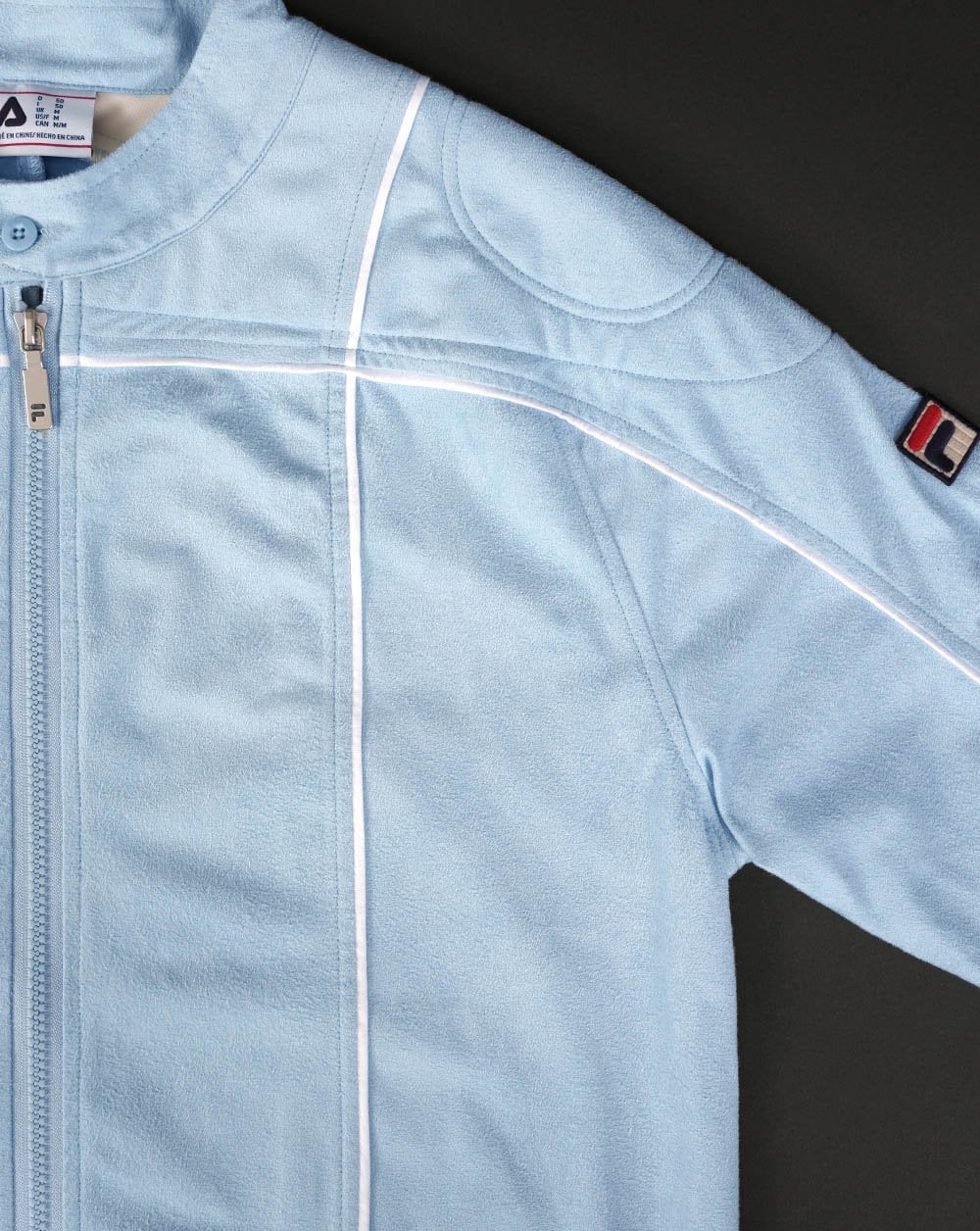 Fila Vintage Terrinda Mk3 Track Top Sky Blue - Image 3